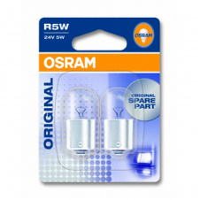Автолампа ук. OSRAM 5627-02B R5W 24V BA15s 10X2 Blister