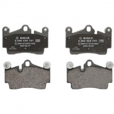 Тормозные колодки Bosch дисковые задние AUDI/PORSCHE/VW Q7/Cayenne/Touareg R >>0 0986424741