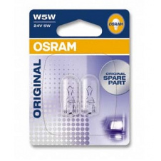 Автолампа ук. OSRAM 2845-02B W5W 24V W2.1X9.5D 10X2 Blister