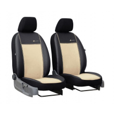 Чехлы на передние сиденья для GEELY MK Cross 2010-2016 (2002-2011) POK-TER эко кожа с алькантарой Exclusive