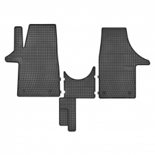 Коврики Frogum Volkswagen T5 от 2003 передние 3-места резиновые (D0073)