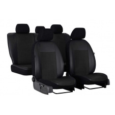 Авто чехлы комбинированые RENAULT Clio 1998-2005 mk 2 POK-TER Unico Premium с черной вставкой