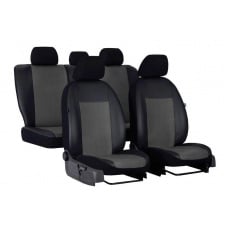 Авто чехлы комбинированые Seat Cordoba (1993-2002) POK-TER Unico Premium с серой вставкой