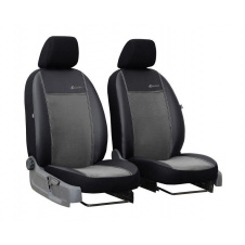 Чехлы на авто для FORD KUGA 2008-2012 POK-TER эко кожа с алькантарой Exclusive серые