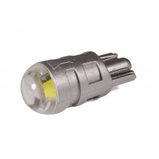 Фото - Светодиодная лампа StarLight T10 1 диод СОВ 12V 0.5W WHITE / прозрачная линза / серый пластиковый цоколь (replica) Светодиодная лампа StarLight T10 1 диод СОВ 12V 0.5W WHITE / прозрачная линза / серый пластиковый цоколь (replica)