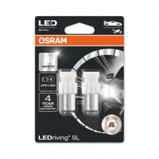 Комплект светодиодных ламп Osram LEDriving SL 7528DWP-02b P21/5W 12V BAY15d White