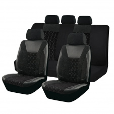 Авточехлы для Daewoo Gentra 2005-2011 AUAU Velvet Черный