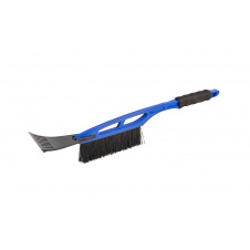 Щетка автомобильная со скребком 175*10 мм L 520 мм синяя MASTERTOOL GM (84-0004)
