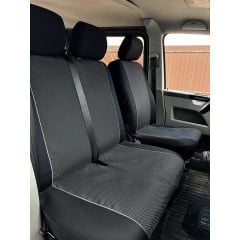 Авточехлы с автоткани для OPEL Movano 1998-2010 POK-TER VIP 1+2 с серый вставкой Винница