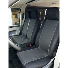 Авточехлы с автоткани для OPEL Movano 1998-2010 POK-TER VIP 1+2 с серый вставкой Винница