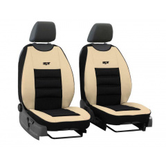Накидки чехлы на передние сиденья CITROEN JUMPER 1995-2007 POK-TER PsT бежевой вставкой Киев