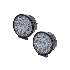 Фара прожектор OEM K1042M 14диодов led 21W 85mm комплект 2 шуки (K1042M) Энергодар