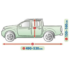 Чехол-тент для автомобиля TOYOTA TUNDRA Kegel-Blazusiak Mobile Garage XL Pick Up без кунга Серый (5-4129-248-3020) Куйбышево
