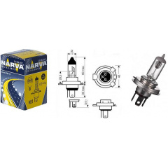 Автолампа NARVA 48220 HS1 12V 35/35 W PX43t Чернігів