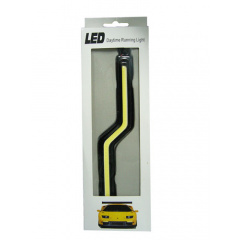 Ходовые огни HeadLight DRL COB 18CM сплошной свет изогнутые WHITE Кропивницкий