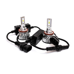 Комплект LED ламп AllLight F2 H11 50W 6500K 7000lm с вентиляторами (Philips technology) Миколаїв