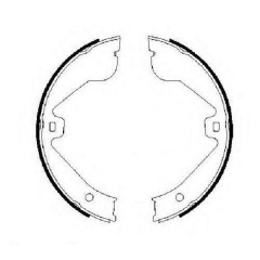 Тормозные колодки Bosch задние MERCEDES/AUDI/PORSHE/VW/LAND ROVE 0986487705 Запоріжжя