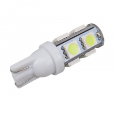 Светодиодная лампа AllLight T10 9 диодов 5050 W2,1x9,5d 12V WHITE Павлоград