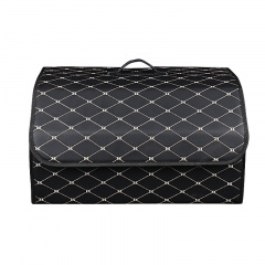 Автомобильный органайзер Lesko XY0-52 Black-Gold 40*31*29 см Лосиновка