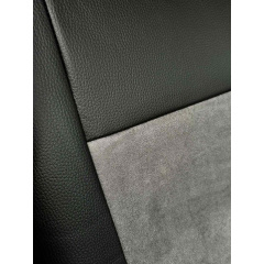Авточехлы комбинированные MERCEDES Vito W639 2003-2014 POK-TER Unico 1+2 с серой Ужгород