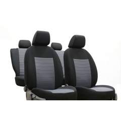 Авточехлы на сиденье для GEELY GХ2 2012- (2002-2011) POK-TER Pure Line с серой вставкой Костополь