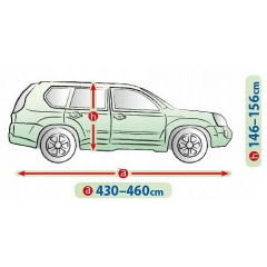 Чехол-тент для автомобиля PEUGEOT 4008 Kegel-Blazusiak Basic Garage L Road/SUV Серый (5-3968-241-3021) Енергодар