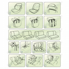 Авточехлы из автоткани Kegel-Blazusiak Kronos для CHERY A13 2008- (r416473) Васильків