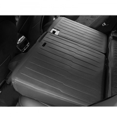 Защитная накладка в багажник на задние спинки сидений Lesko Tesla Model 3 Черный (TSL22062401) Вольнянск