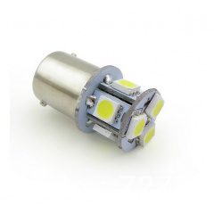 Светодиодная лампа AllLight T25/5 8 диодов 5050 1157 BA15S 12V WHITE Винница