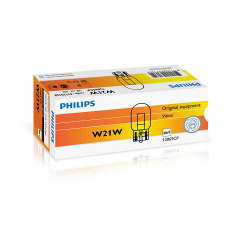 Автолампа ук. PHILIPS 12065CP W21W 12V 21W W3X16d Львів
