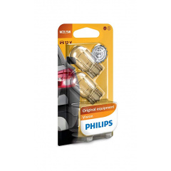Автолампа ук. PHILIPS 12066 W21/5W 12V 21/5W W3X16q 2 штуки на блистере Київ