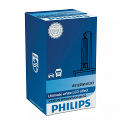 Автолампа ксенон PHILIPS 85122WHV2C1 D2S 85V 35W P32d-2 WhiteVision gen2 5000K Дніпро