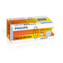 Автолампа ук. PHILIPS 12854CP C10WX38mm 12V 10W SV8,5 Балаклея