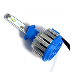 Комплект LED ламп TurboLed T1 H1 6000K 50W 12/24v CanBus с активным охлаждением Михайлівка