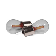 Светодиодная лампа StarLight T25 18 chip СОВ 12V WHITE FLASH в стеклянной колбе Ізюм