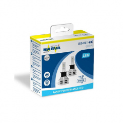 Комплект диодных ламп Narva 18058 H3 12/24v 6500K X2 24W RPL Range Performance Ворожба