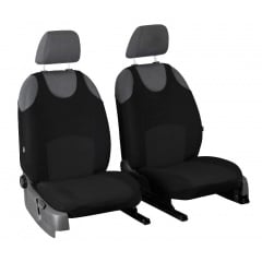 Майки чехлы на передние сиденья MERCEDES A КЛАС W176 2012-2018 Pok-ter Tuning Classic черные Киев