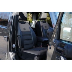 Авточехлы накидки для TOYOTA YARIS 1999-2006 POK-TER GT серые на передние сиденья Київ