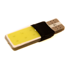 Светодиодная лампа AllLight T10 1 диод COB двухсторонняя W2,1x9,5d 12V WHITE Переяслав-Хмельницький