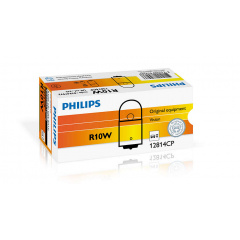 Автолампа ук. PHILIPS 12814CP R10W 12V 10W BA15s Шостка