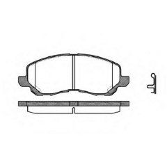 Тормозные колодки Bosch дисковые передние MITSUBISHI ASX/Galant/Lancer/Lancer/Pajero 0986495253 Стрый
