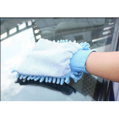 Рукавичка для миття авто Bluefield мікрофібра 21х15 Синий (23250530) Братське