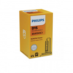 Автолампа ксенон PHILIPS 85415VIC1 D1S 85V 35W PK32d-2 Vision Тячів