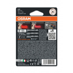Комплект светодиодных ламп Osram LEDriving SL 7528DRP-02b P21/5W 12V BAY15d Red Миколаїв