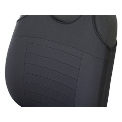 Авточехлы майки для SEAT Toledo 2005-2012 (5P) mk III POK-TER Trend серые (на передние сиденья) Киев