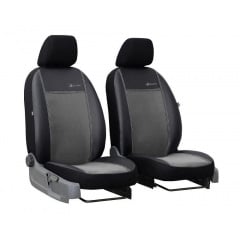 Чехлы на авто для HYUNDAI I20 2008-2014 POK-TER эко кожа с алькантарой Exclusive серые Ужгород