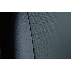 Авточехлы из эко кожи HONDA Civic 1992-1995 POK-TER PERLINE с черной вставкой Лубни