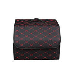 Автомобильный органайзер Lesko XY0-52 Black-Red 40*31*29 см Житомир
