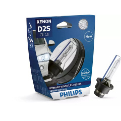 Ксеноновая лампа Philips 85122WHV2S1 D2S 85V 35W P32d-2 WhiteVision gen2 5000K Біла Церква