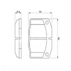 Тормозные колодки Bosch дисковые передние OPEL >> 95 0986465141 Коломия